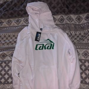 Lakai White Hoodie Large